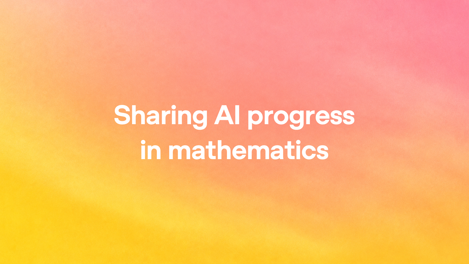 OpenAI objavio matematičke dokaze koje je generisala veštačka inteligencija
